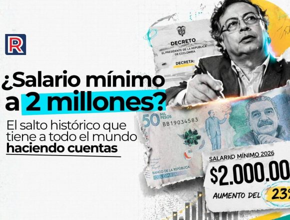 Salario mínimo a 2 millones