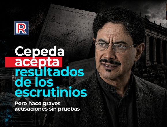 Cepeda acepta los resultados de los escrutinios