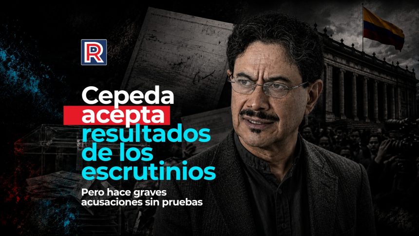Cepeda acepta los resultados de los escrutinios