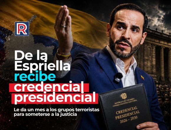 De la Espriella recibe credencial presidencia De la Espriella recibe credencial presidencia